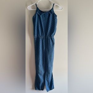 Denim Jumper ~ Polka Dot ~ Children's Place - Size 7/8